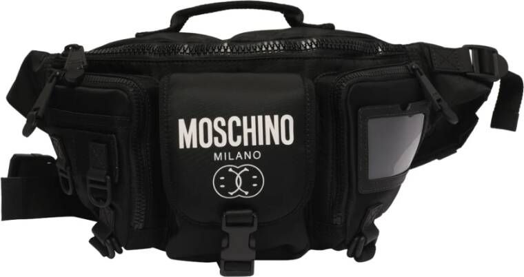 Moschino Bæltetaske , Zwart, Heren