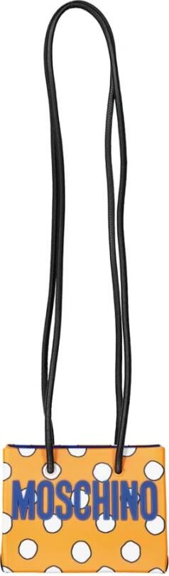 Moschino Schoudertassen Oranje Dames