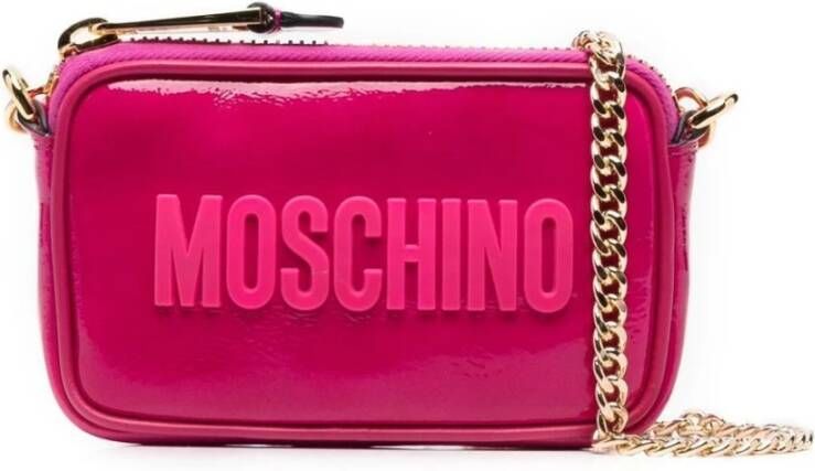 Moschino Schoudertassen Roze Dames
