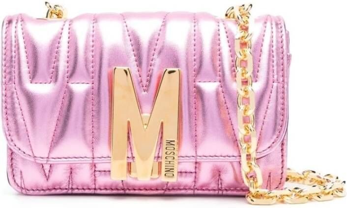 Moschino Schoudertassen Roze Dames