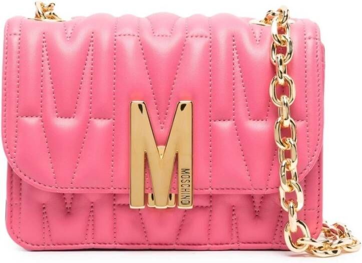 Moschino Schoudertassen Roze Dames