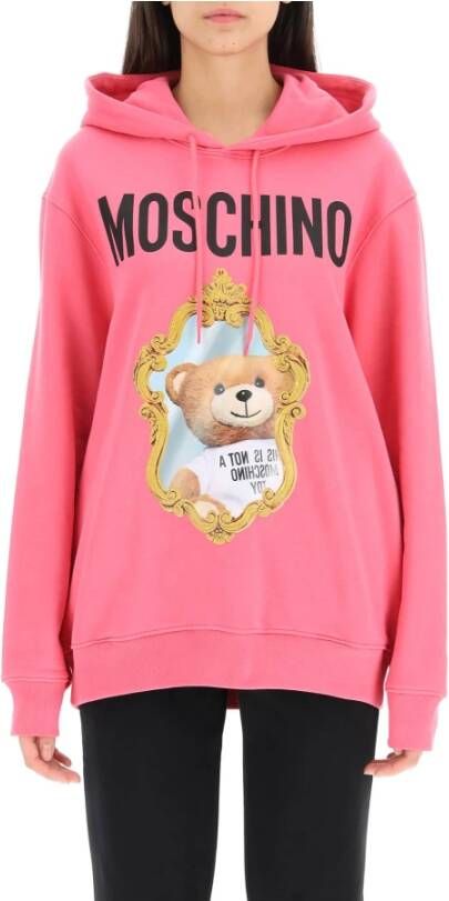 Moschino Hættetrøje , Roze, Dames