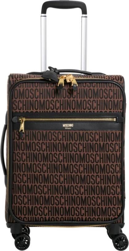 Moschino Handbagage , Bruin, Heren