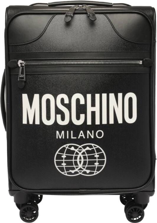 Moschino Handbagage , Zwart, Heren