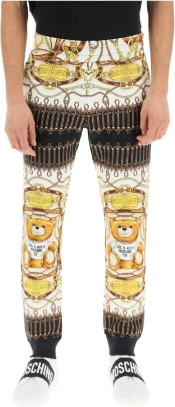 Moschino Joggingbroek , Beige, Heren