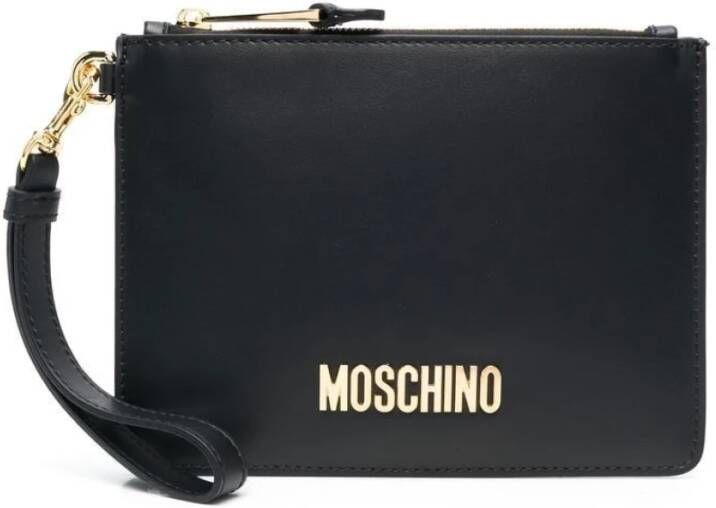 Moschino Clutch bag , Zwart, Heren