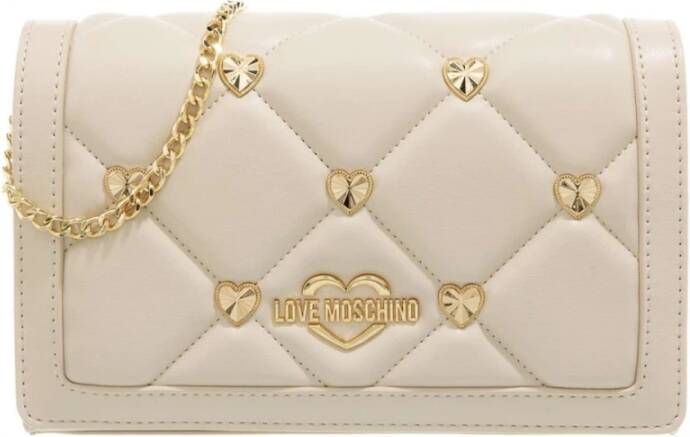 Moschino Schoudertassen Beige Dames
