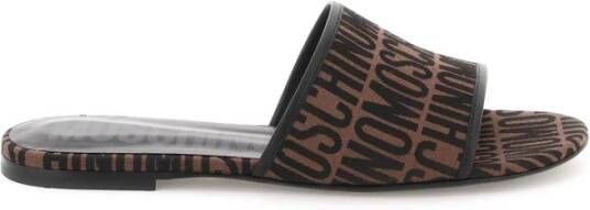Moschino Schuifregelaars , Bruin, Dames