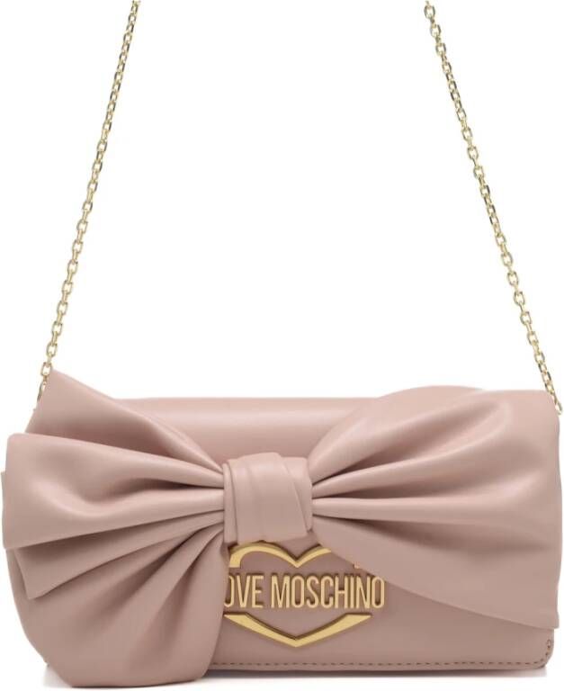 Moschino Schoudertassen Beige Dames