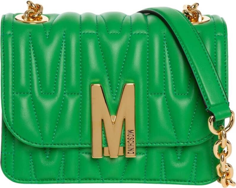 Moschino Schoudertassen Groen Dames