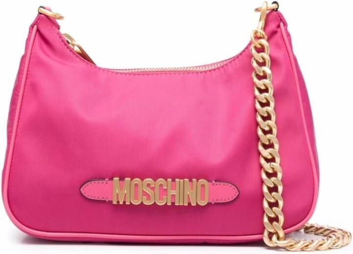 Moschino Schoudertassen Roze Dames