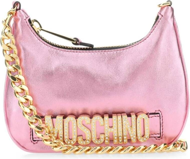 Moschino Schoudertassen Roze Dames