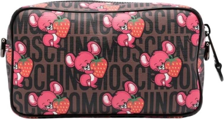 Moschino Toilettassen Bruin Dames