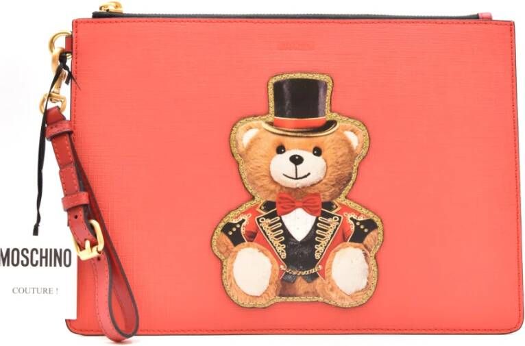 Moschino Schoudertassen Rood Dames