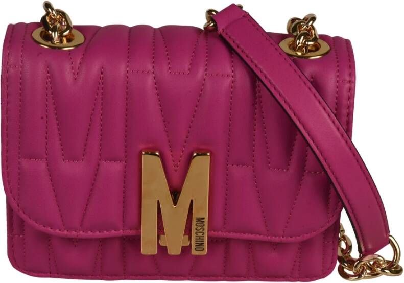 Moschino Schoudertassen Roze Dames