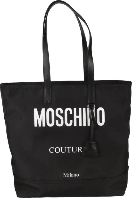 Moschino Tote taske , Zwart, Heren
