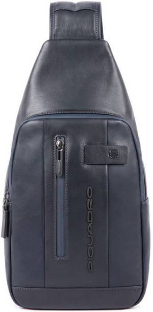Piquadro Urban Mono Sling Bag Blue