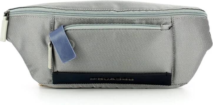 Piquadro Klout riemtas , Grijs, Heren