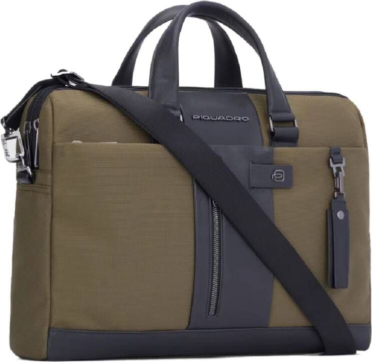 Piquadro Laptopzakken cases , Groen, Heren