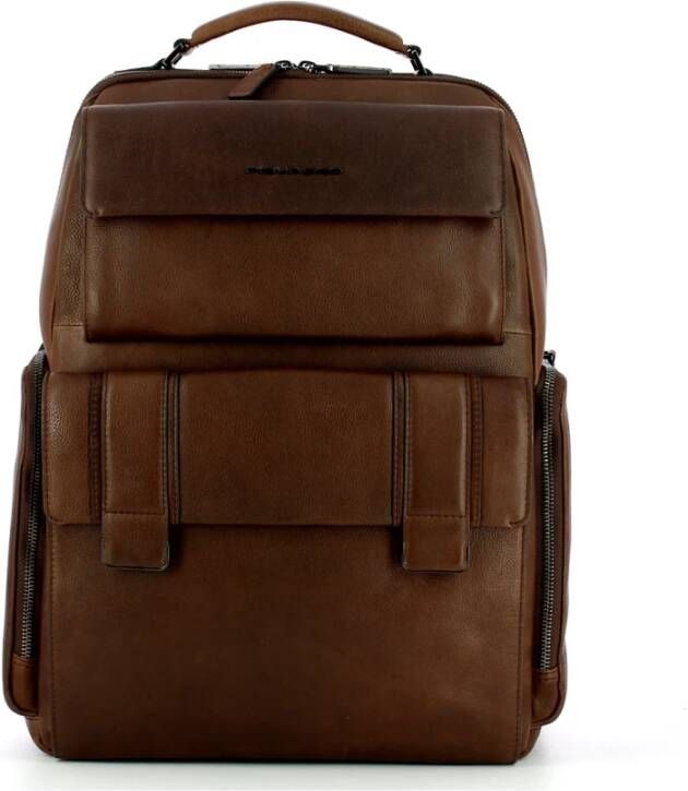 Piquadro Rugzak , Bruin, Heren