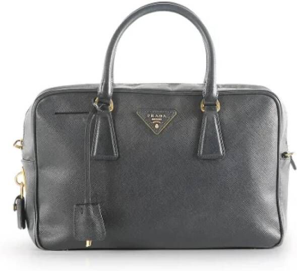 Prada Vintage Pre owned bags , Zwart, Dames
