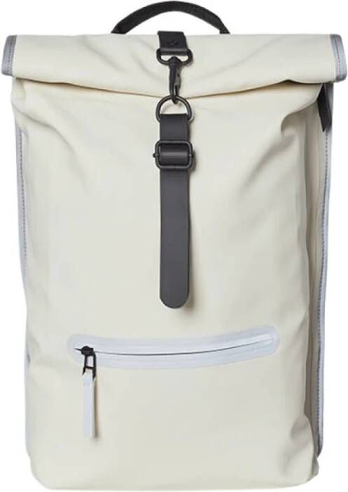 Rains Rolltop Rucksack Reflective fossil reflective backpack