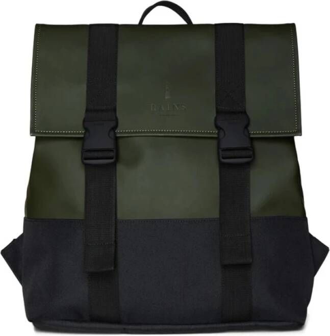 Rains Rugzakken , Groen, Dames