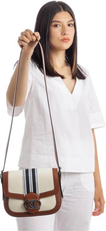 Ralph Lauren Schoudertassen Wit Dames