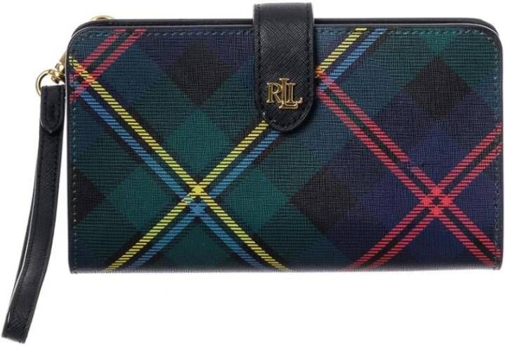 Ralph Lauren Portemonnee/kaarthouder , Groen, Dames