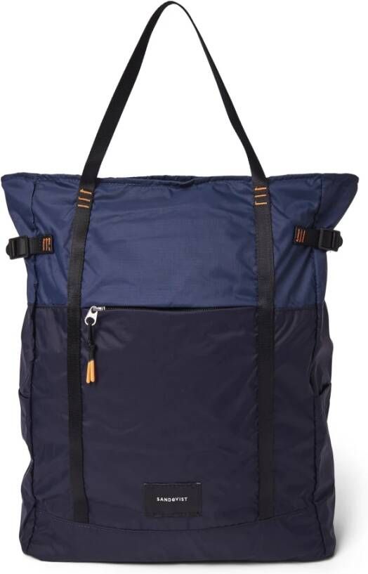 Sandqvist Mochila Roger lichtgewicht , Blauw, Heren