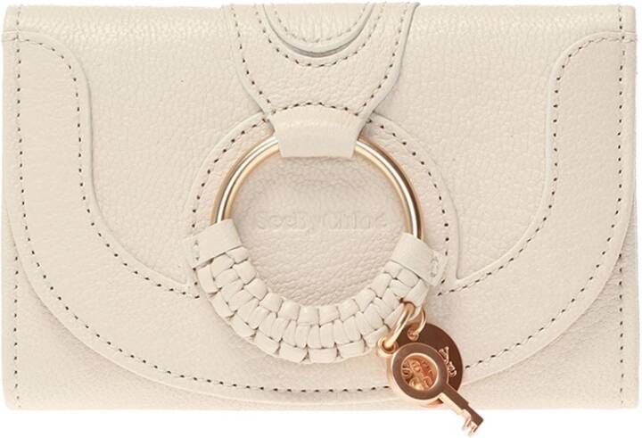 See by Chloé Portefeuilles & Kaarthouders , Beige, Dames