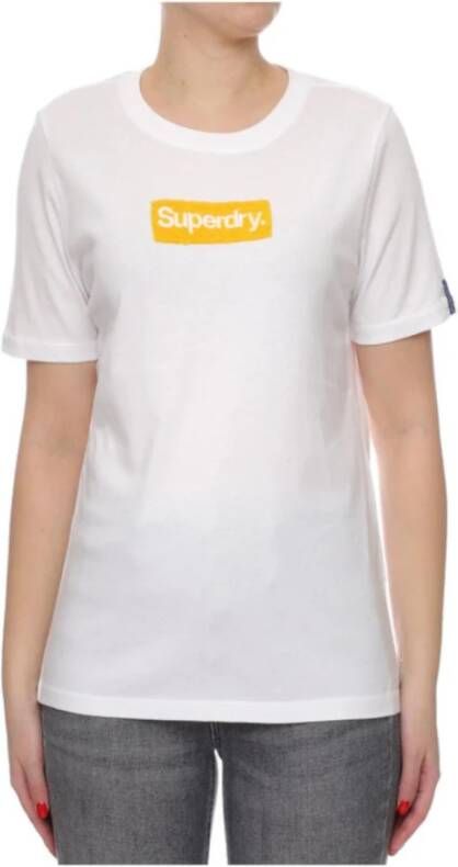 Superdry T shirts Core Logo Workwear Tee Wit