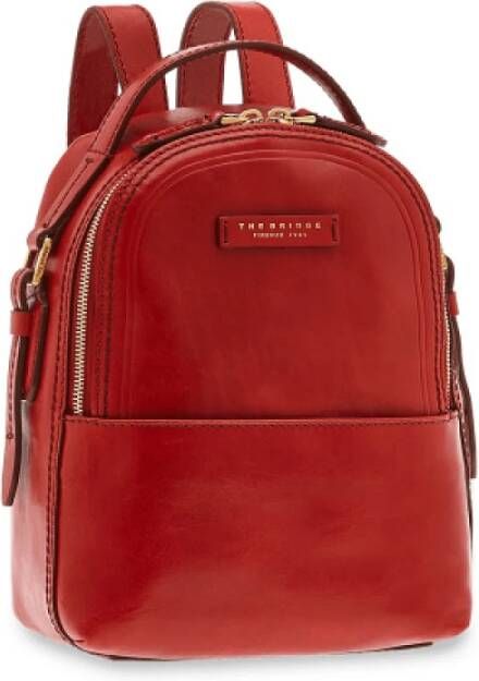 The Bridge Rugzak 04123701 , Rood, Dames