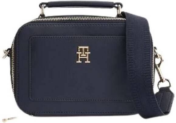 Tommy Hilfiger Kruis lichaamstassen , Blauw, Dames