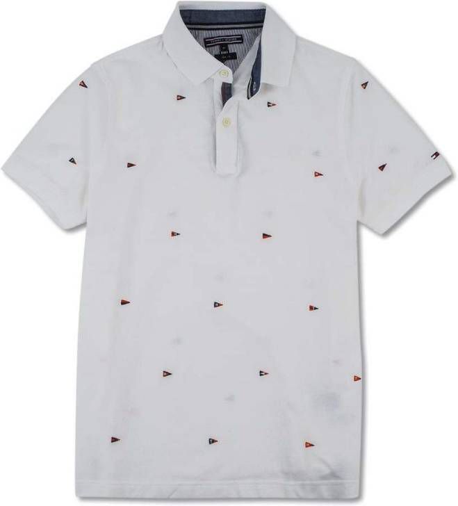 Tommy Hilfiger Sabim Emb Polo , Wit, Heren