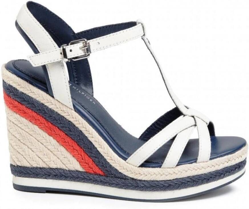 Tommy Hilfiger YBI Strappy Wigges , Beige, Dames