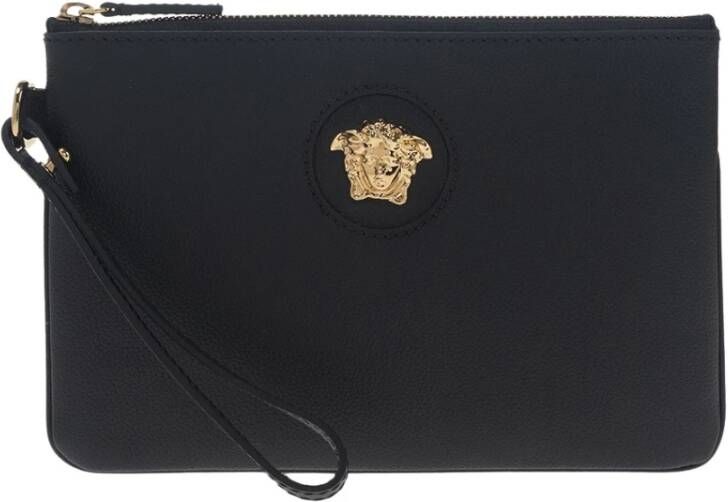 Versace De Medusa koppeling , Zwart, Dames