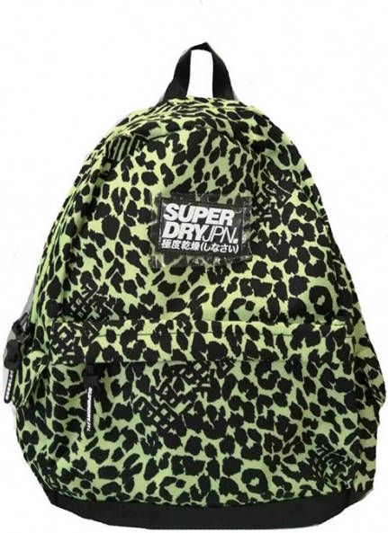 superdry Rugzak Print Edition Montana W9110073A Groen