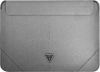 Guess Saffiano Triangle Logo Laptop Sleeve 16 Zilver online kopen