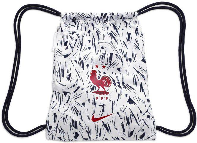 Nike Frankrijk Gymtas Stadium EURO 2020 Wit/Blauw/Rood