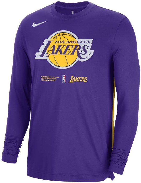 Nike Los Angeles Lakers Dri FIT NBA herentop met lange mouwen Paars