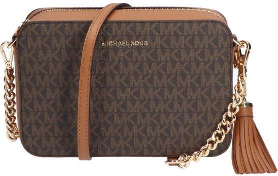 Michael kors MD Camera Bag Brown Schoudertassen