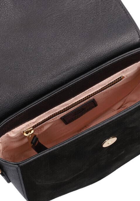 Fred de la Bretoniere Zwarte Schoudertas Crossbody M 262010142