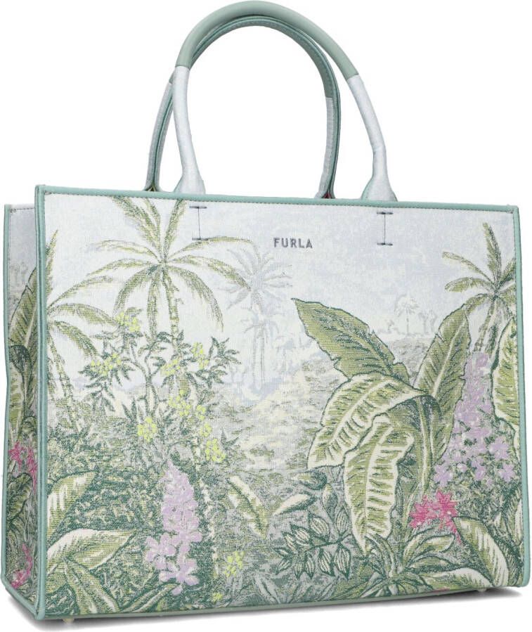 Furla Groene Handtas Opportunity L Tote