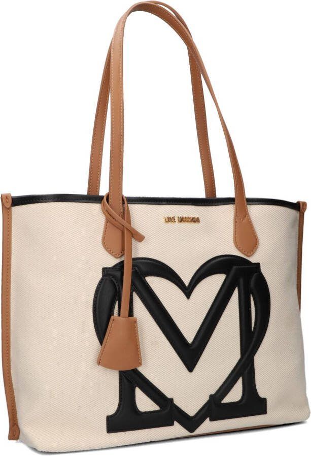 Moschino Schoudertassen Beige Dames