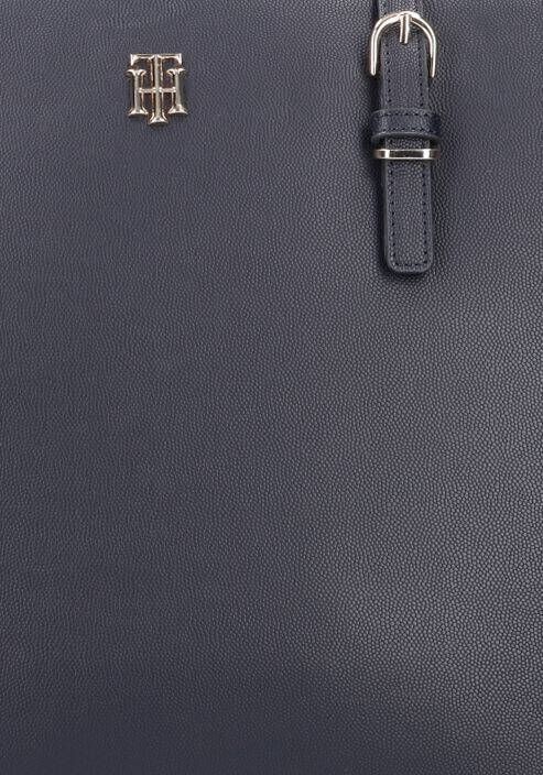 Tommy Hilfiger Blauwe Handtas Timeless Med Tote