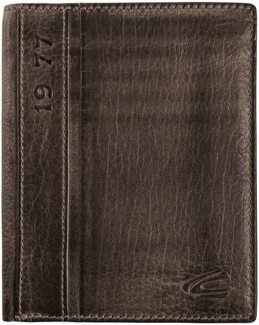 camel active Portemonnee Melbourne, High form wallet van leer in used look
