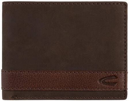 camel active Portemonnee TAIPEH Horizontal wallet van leer met rfid bescherming voor meer veiligheid