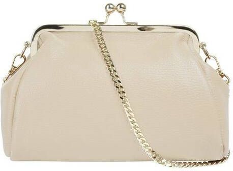 Cluty Avondtasje echt leer, made in italy