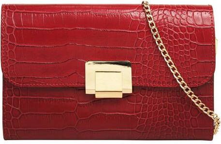 Cluty Avondtasje echt leer, made in italy